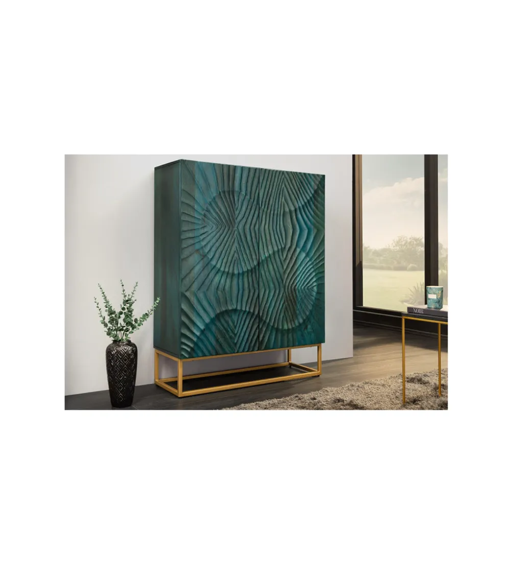 Komoda DORRATO 120 cm drewno biały