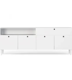 Komoda DULLUM 200 cm biały