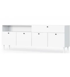 Komoda DULLUM 200 cm biały