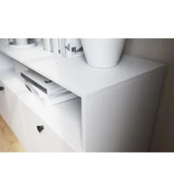Komoda DULLUM 200 cm biały