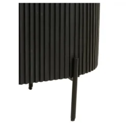 Komoda DUMOSI 140 cm czarna