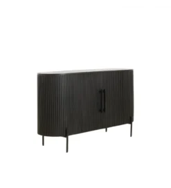 Komoda DUMOSI 140 cm czarna