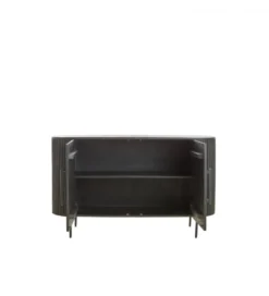 Komoda DUMOSI 140 cm czarna