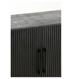 Komoda DUMOSI 140 cm czarna