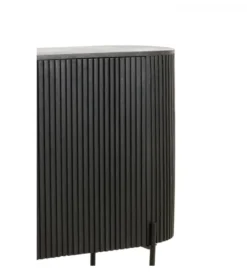 Komoda DUMOSI 140 cm czarna