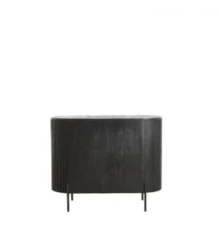 Komoda DUMOSI 100 cm czarna