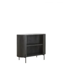 Komoda DUMOSI 100 cm czarna