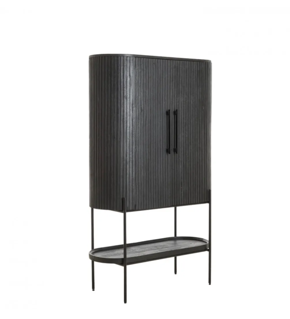 Komoda DUMOSI 165 cm czarny