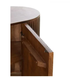 Komoda DUMOSI 140 cm naturalna brązowa