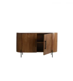 Komoda DUMOSI 140 cm naturalna brązowa