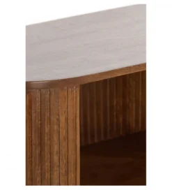 Komoda DUMOSI 100 cm naturalna brązowa