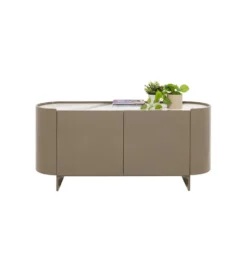 Komoda ELIANO 160 x 75 cm khaki