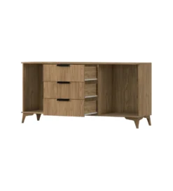 Komoda ENTSIAN 150 cm w optyce dąb artisan