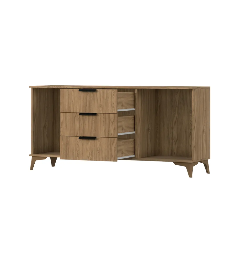 Komoda ENTSIAN 150 cm w optyce dąb artisan