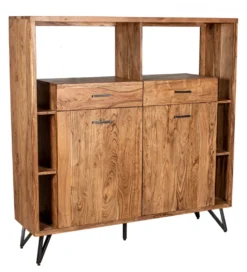 Komoda ESTARNA 150 cm drewno akacja