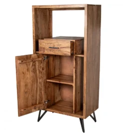 Komoda ESTARNA 150 x 72 cm drewno akacja