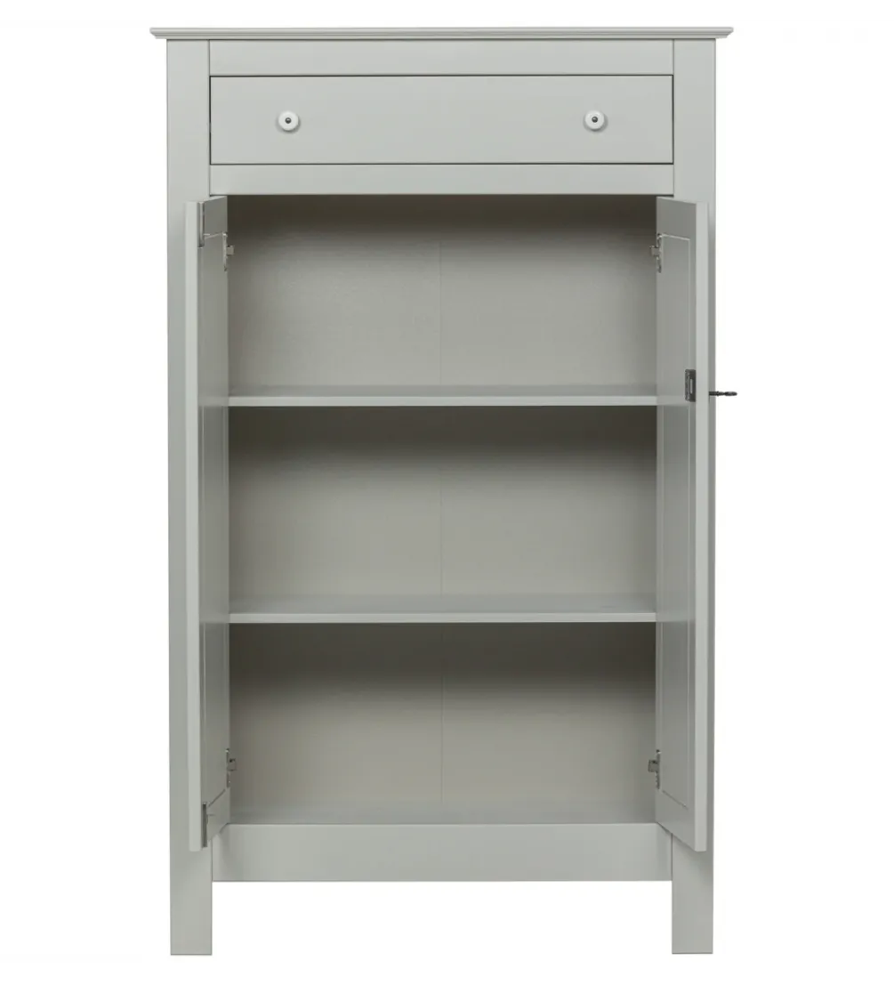 Komoda EVA 150 cm drewno sosna mist