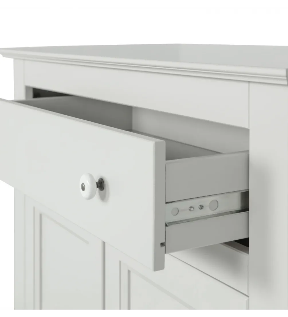 Komoda EVA 150 cm drewno sosna mist