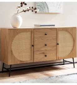 Komoda FONTA 140 cm w optyce dębu