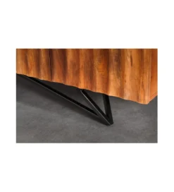 Komoda GANSU 177 cm drewno mango brąz