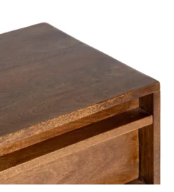 Komoda GARREL 70 cm drewno mango brązowa