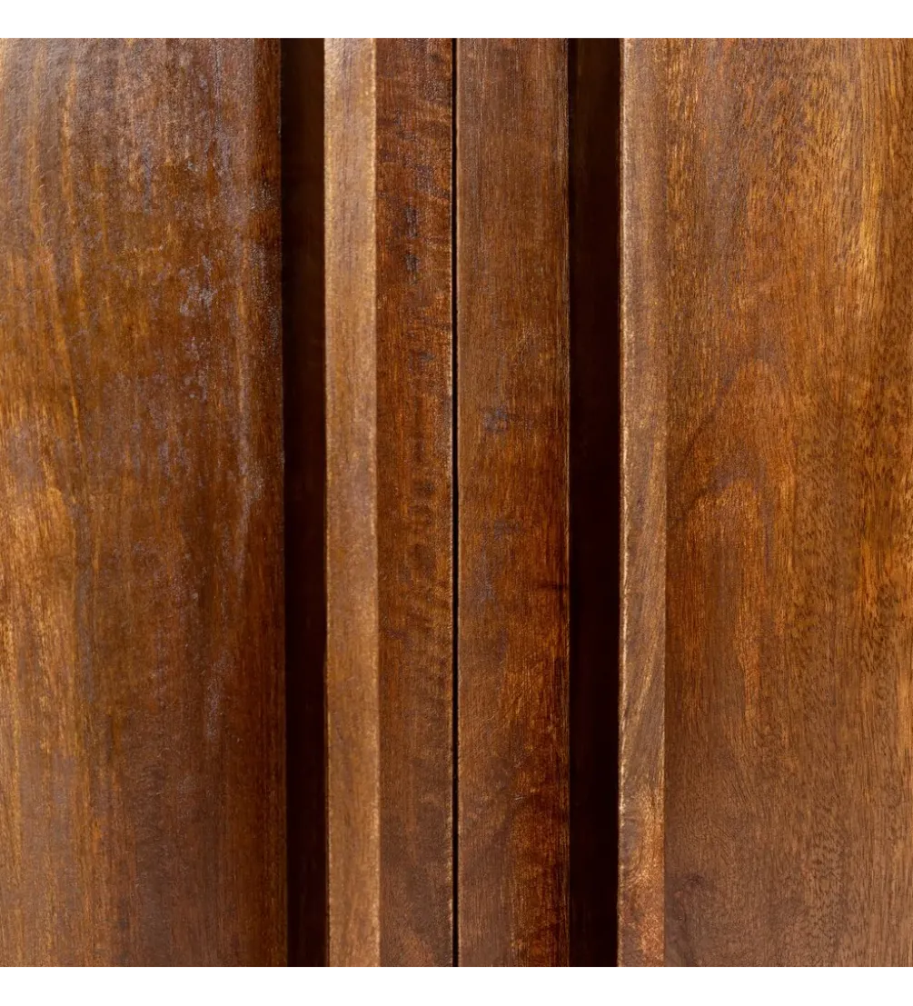Komoda GARREL 150 cm drewno mango brązowa