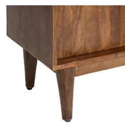 Komoda GARREL 90 cm drewno mango brązowa