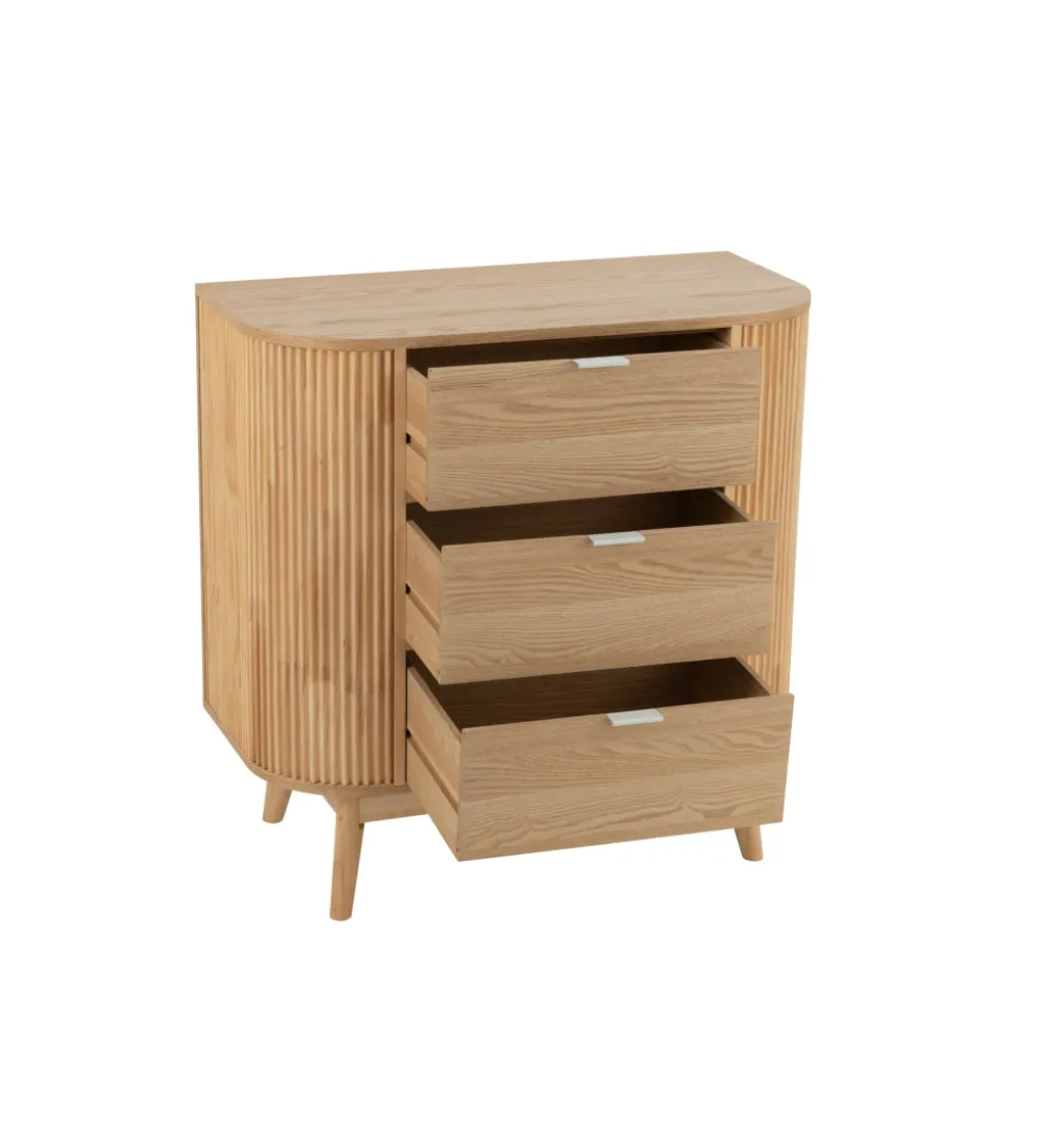 Komoda GEZA 80 cm naturalna