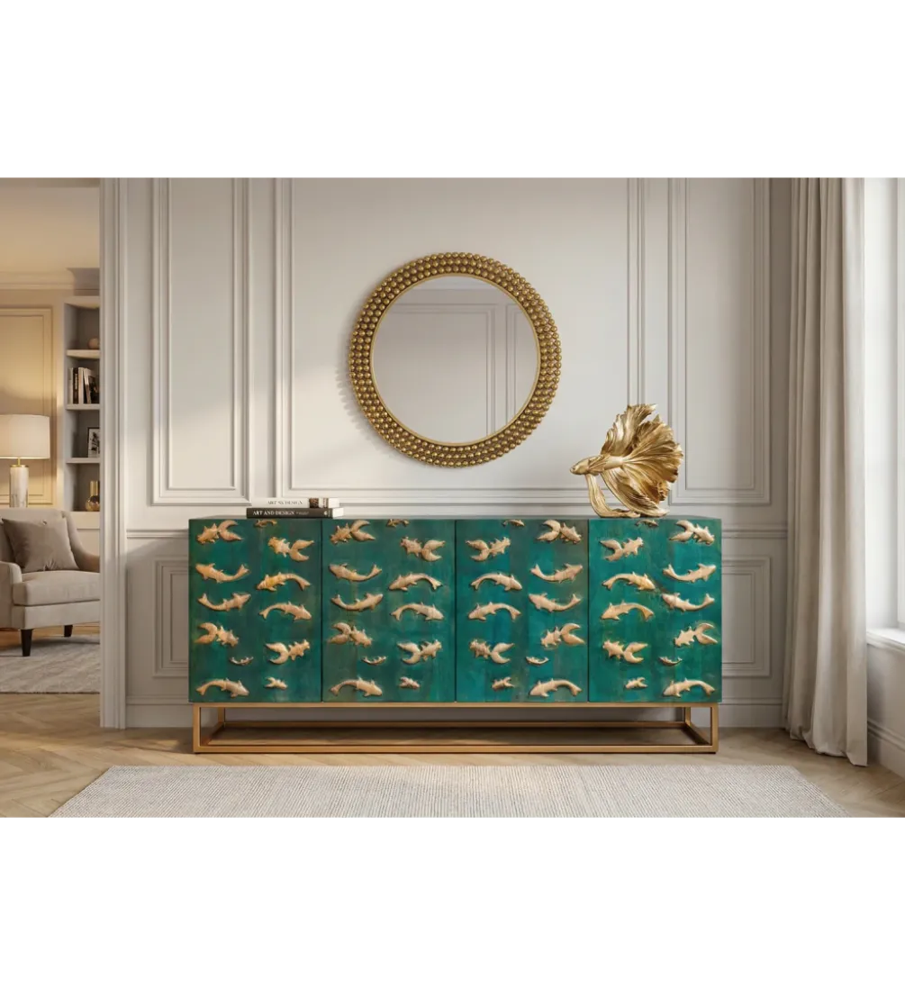 Komoda GIULIO 180 x 80 cm naturalna