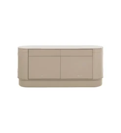 Komoda GLOSSY 160 x 76 cm taupe