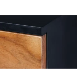 Komoda GRAND ACACIA 120 cm drewno akcja LED