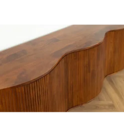 Komoda GRANDEUR 180 cm drewno mango brązowa