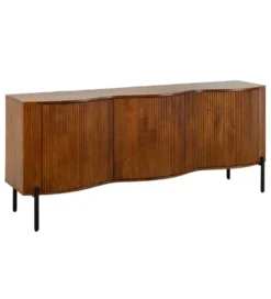 Komoda GRANDEUR 180 cm drewno mango brązowa