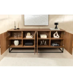 Komoda GRANDEZZA 180 cm kolor drewna orzecha