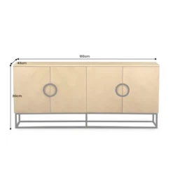 Komoda GRANDEZZA 180 cm kolor drewna dębu