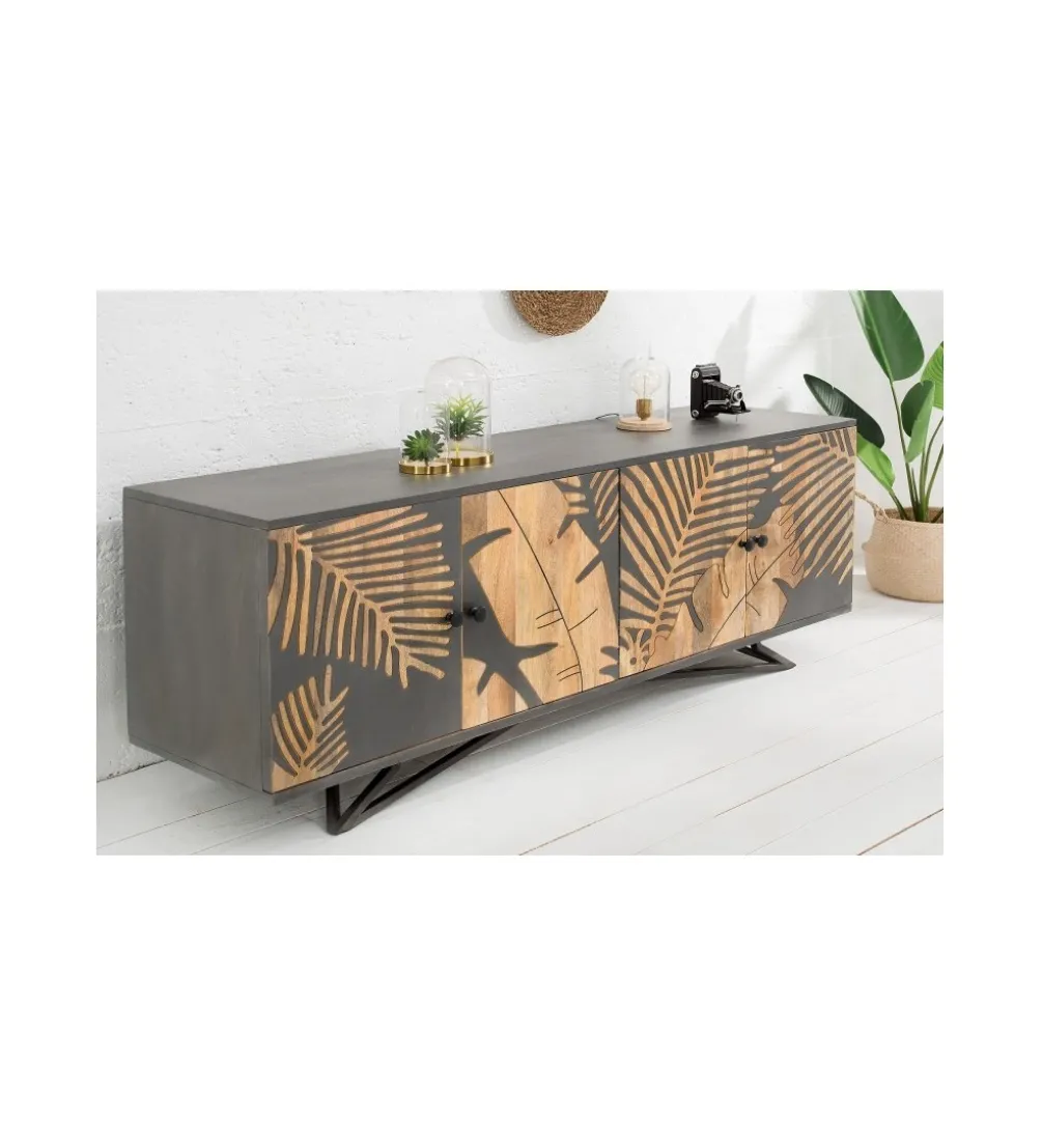Komoda HAITY Tropical 160 cm drewno mango