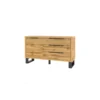 Komoda Halle 144 cm w optyce dąb wotan