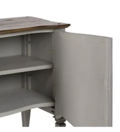 Komoda HALMANDI 100 cm drewno mindi
