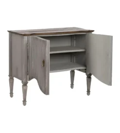 Komoda HALMANDI 100 cm drewno mindi
