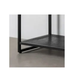 Komoda INDUSTRIAL 100 cm naturalny czarny