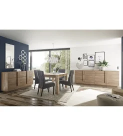 Komoda JUPITER 241 cm w kolorze dąb Mercure