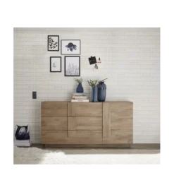 Komoda JUPITER 182 cm w kolorze dąb Mercure