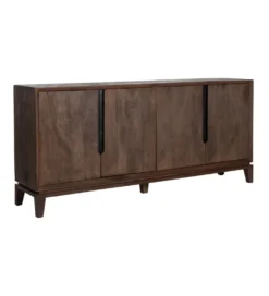 Komoda KILIAN 190 cm drewno mango brązowa
