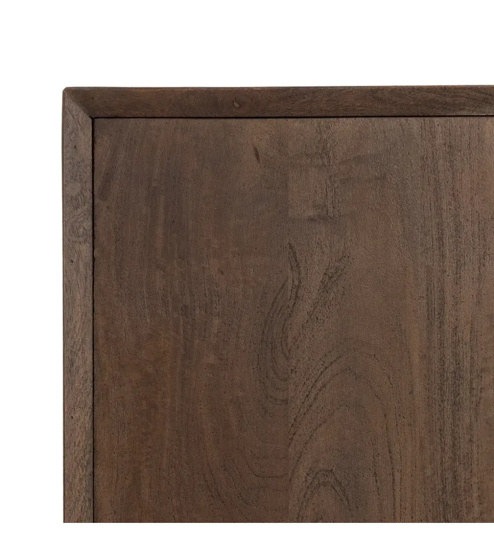 Komoda KILIAN 100 cm drewno mango brązowa