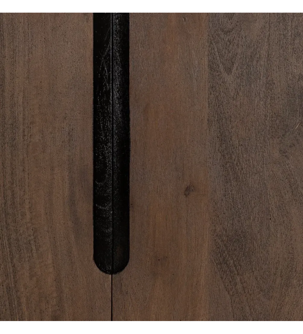 Komoda KILIAN 100 cm drewno mango brązowa