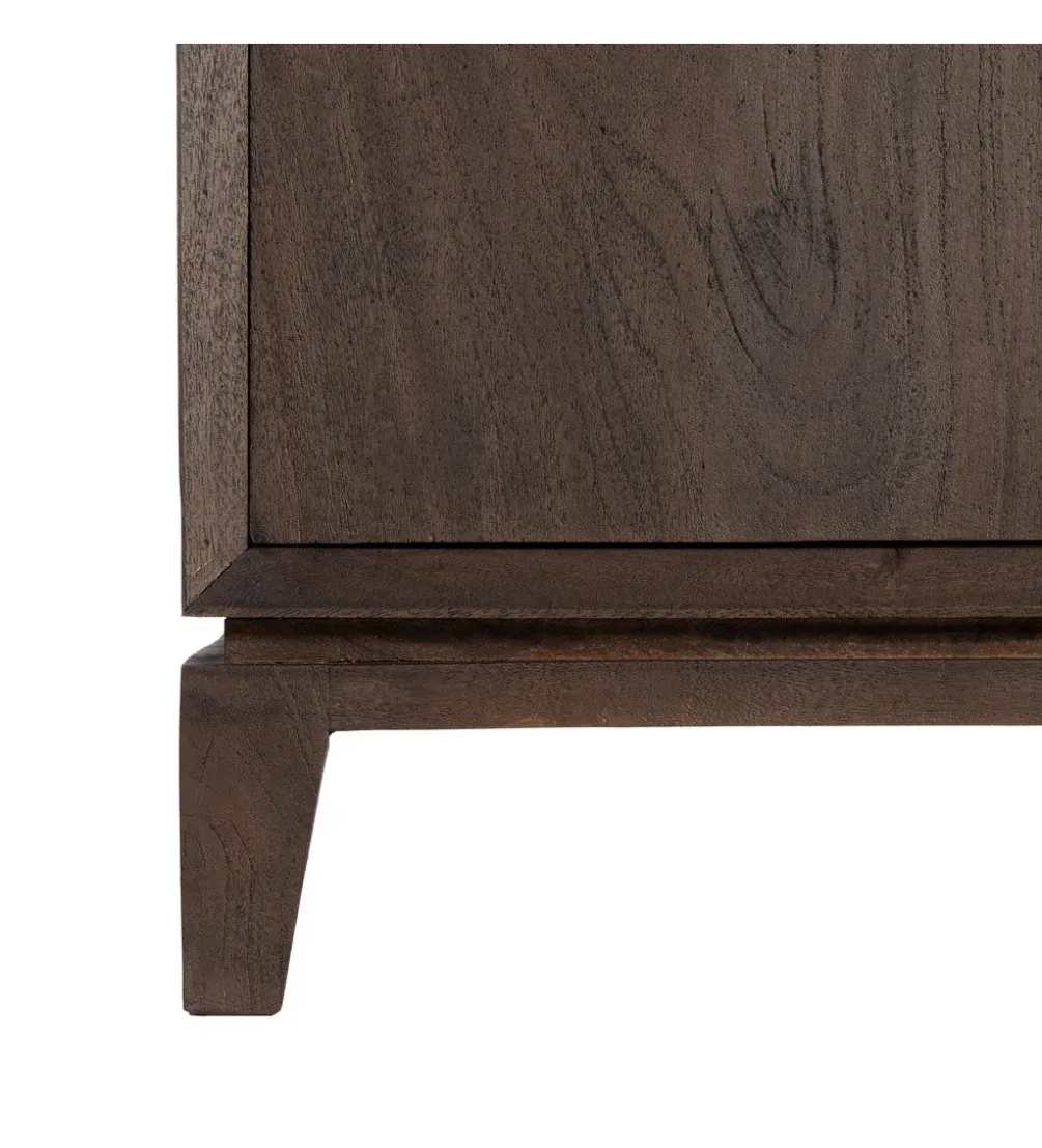 Komoda KILIAN 100 cm drewno mango brązowa