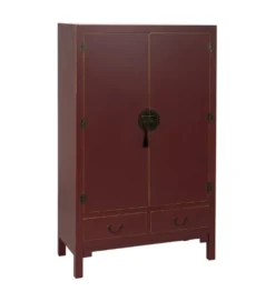 Komoda KOKOSIN 100 cm bordowy