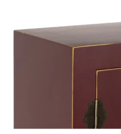 Komoda KOKOSIN 100 cm bordowy