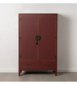 Komoda KOKOSIN 100 cm bordowy