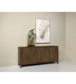 Komoda KORTE 190 cm drewno mango brąz